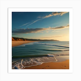 Beach Beauty Art Print