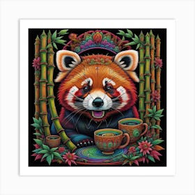 Red Panda 1 Art Print