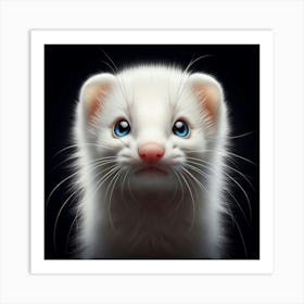 Ferret 7 Art Print