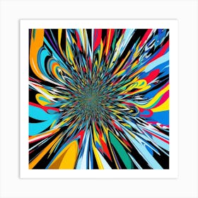 Abstract Painting 3 Art Print