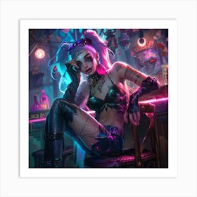 Harley Quinn Art Print