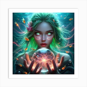 Mermaid 34 Art Print