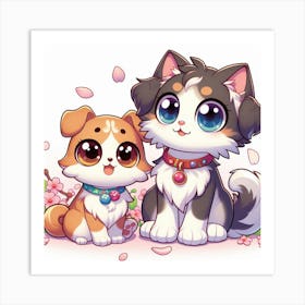 Cute Kittens Art Print