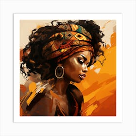 African Girl 1 Art Print