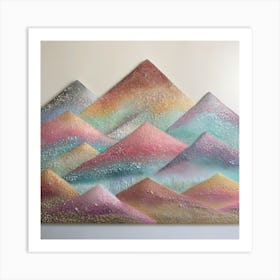 Mountain Peaks 2 Art Print