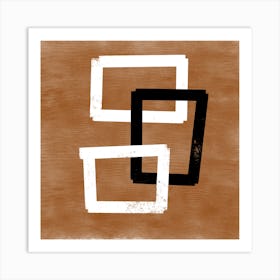 Squares Art Print