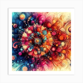 Abstract Painting 61 Art Print