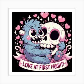 Love At First Fright Art Print