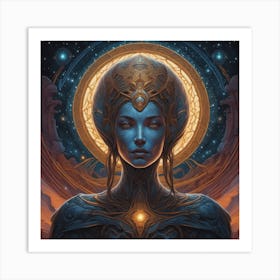 Nebula Art Print