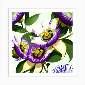 Passion Flower Art Print