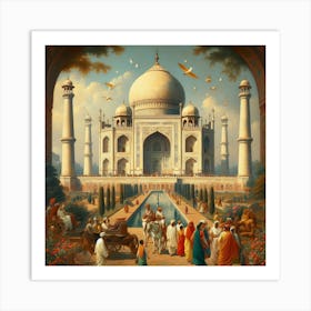 Taj Mahal 14 Art Print