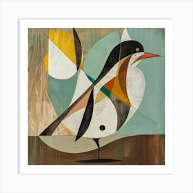 Bird On A Branch 33 Art Print