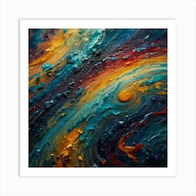 Abstract Painting 123 Art Print