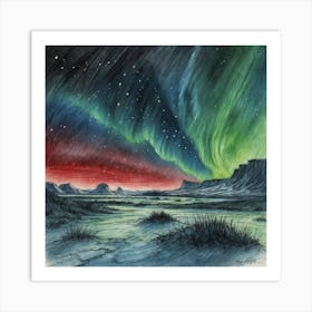 Aurora Borealis 1 Art Print