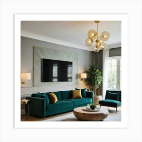 Living Room 2 Art Print