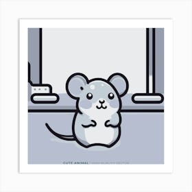 Cute Mouse 19 Art Print