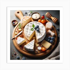 Cheese board 2 Art Print