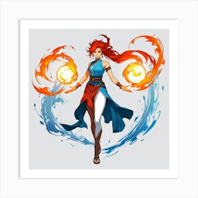 Avatar The Last Airbender Art Print