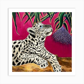 'Jaguar' Art Print