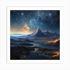 Starry Sky Art Print