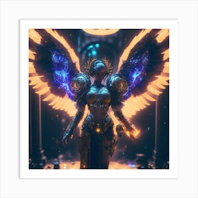 Angel Of Light 2 Art Print