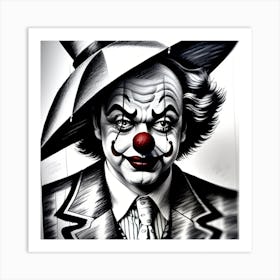 Clown 1 Art Print