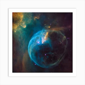 Nebula Art Print