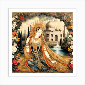 Exotic Beauty Artwork 117 Art Print