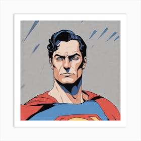 Superman 32 Art Print