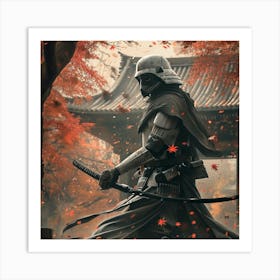 Myeera A Storm Trooper As A Ninja Mercenary In Ancient Japan 5607fed9 832d 40bb A670 Ba853a0c85a0 Art Print