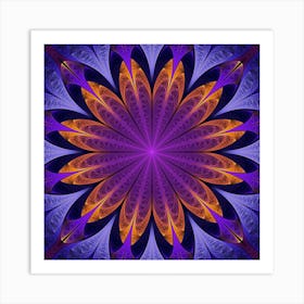 Art Abstract Fractal Pattern 4 Art Print