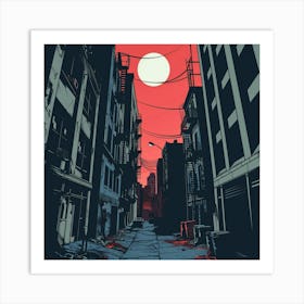 Street Scene 4 Art Print