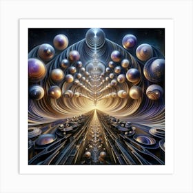 Psychedelic Universe 2 Art Print