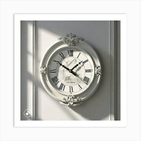 Clock Art Print