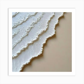 White Sand Art Print