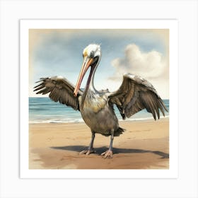 Pelican 26 Art Print