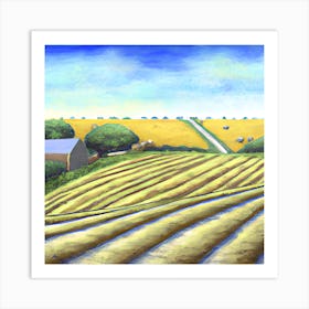 Farmland 1 Art Print