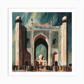 Taj Mahal Art Print