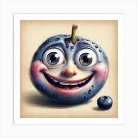 Blueberry 2 Art Print