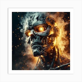 Terminator 2 Art Print