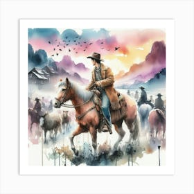 Red Dead Redemption 1 Art Print