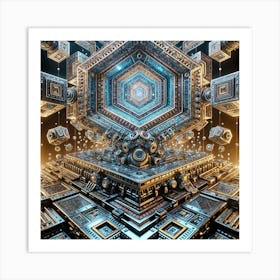 Futuristic Architecture Art Print