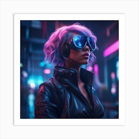 Cyberpunk 1 Art Print