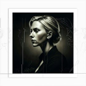 Scarlett Johansson 1 Art Print