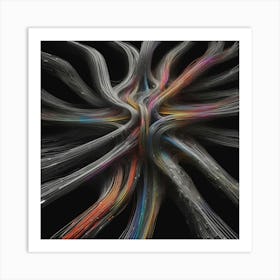 Abstract Fractals 8 Art Print