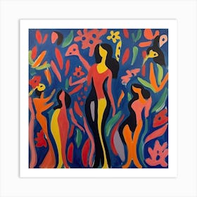 Women Dancing Art Print