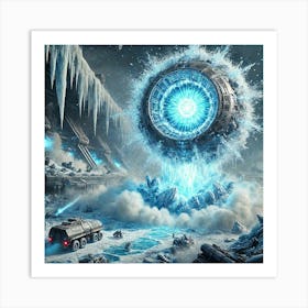 Arctic Blast Art Print