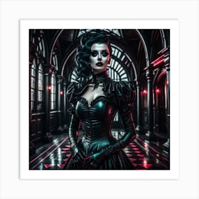 Gothic Empress Art Print