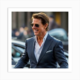 Tom Cruise 2 Art Print