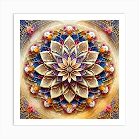 Mandala 100 Art Print